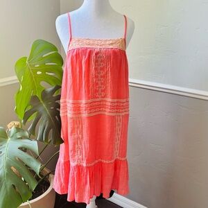 Flying Tomato Embroidered Shift Dress